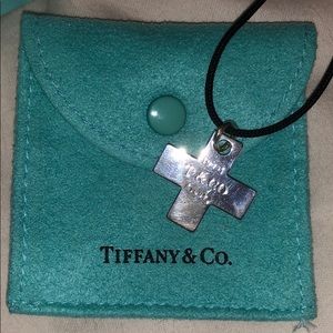 Tiffany & Co. 1837 Cross Necklace